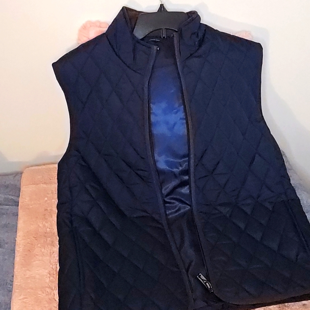 Navy vest medium Stafford